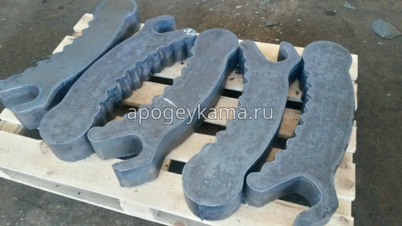 Газокислородная резка листовой стали толщиной от 100 мм GR 95